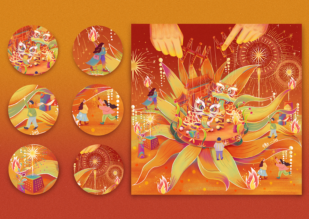 近期插画作品总结