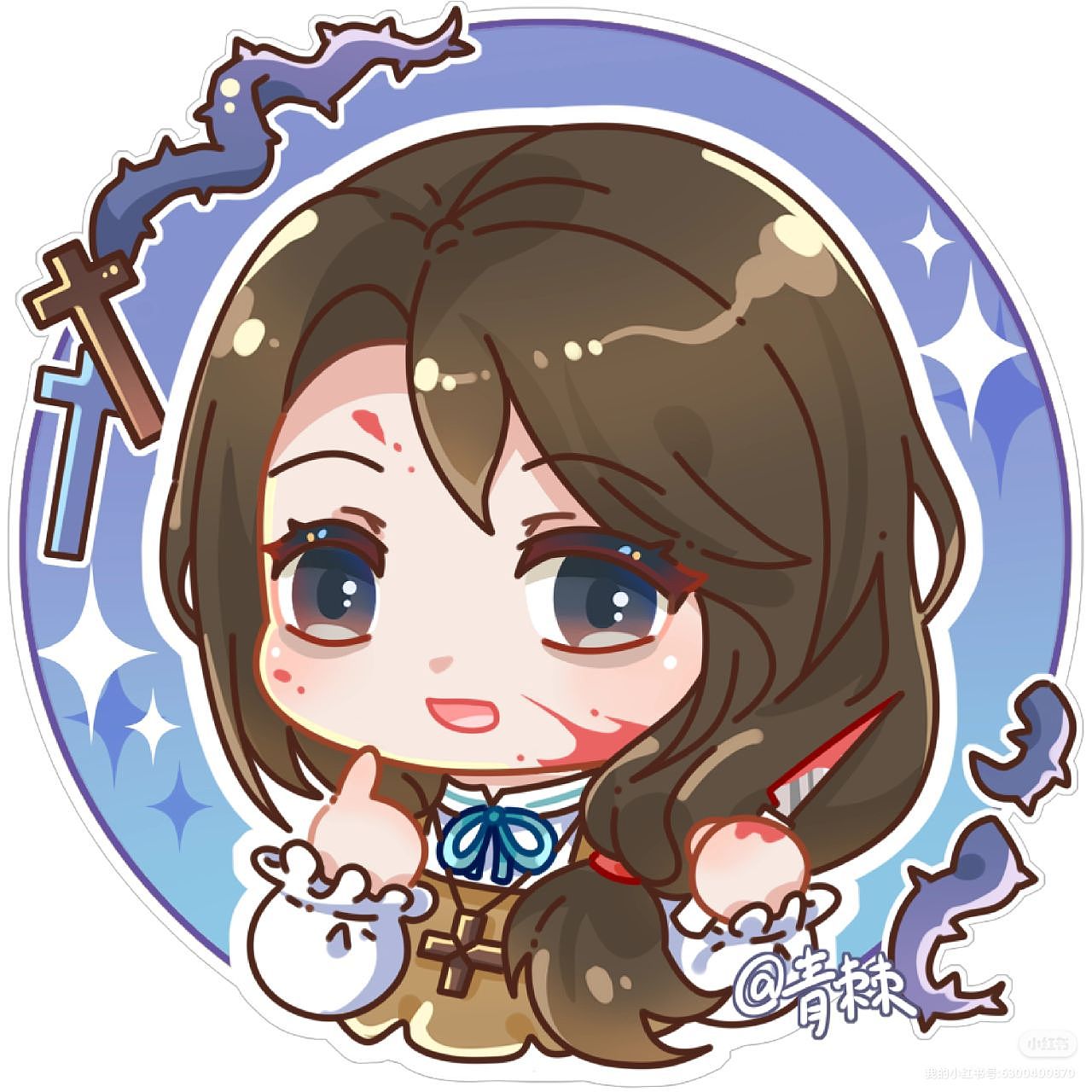 最近画的扣扣人头像（图ZMzUxMDA4NjU2） - 创作习作 - 站酷设计师青棘吃烤鸭原创素材 - 站酷ZCOOL