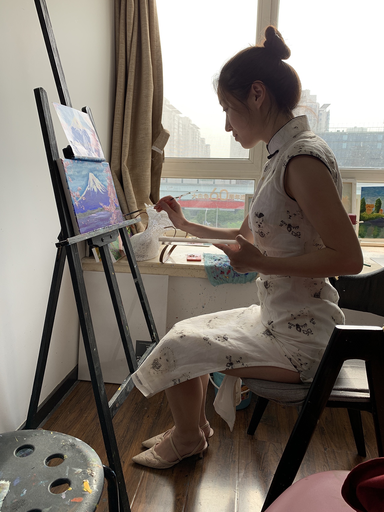 满满的艺术氛围