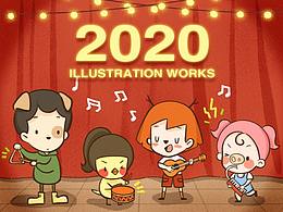 2020年度插畫總結(jié) 100P+