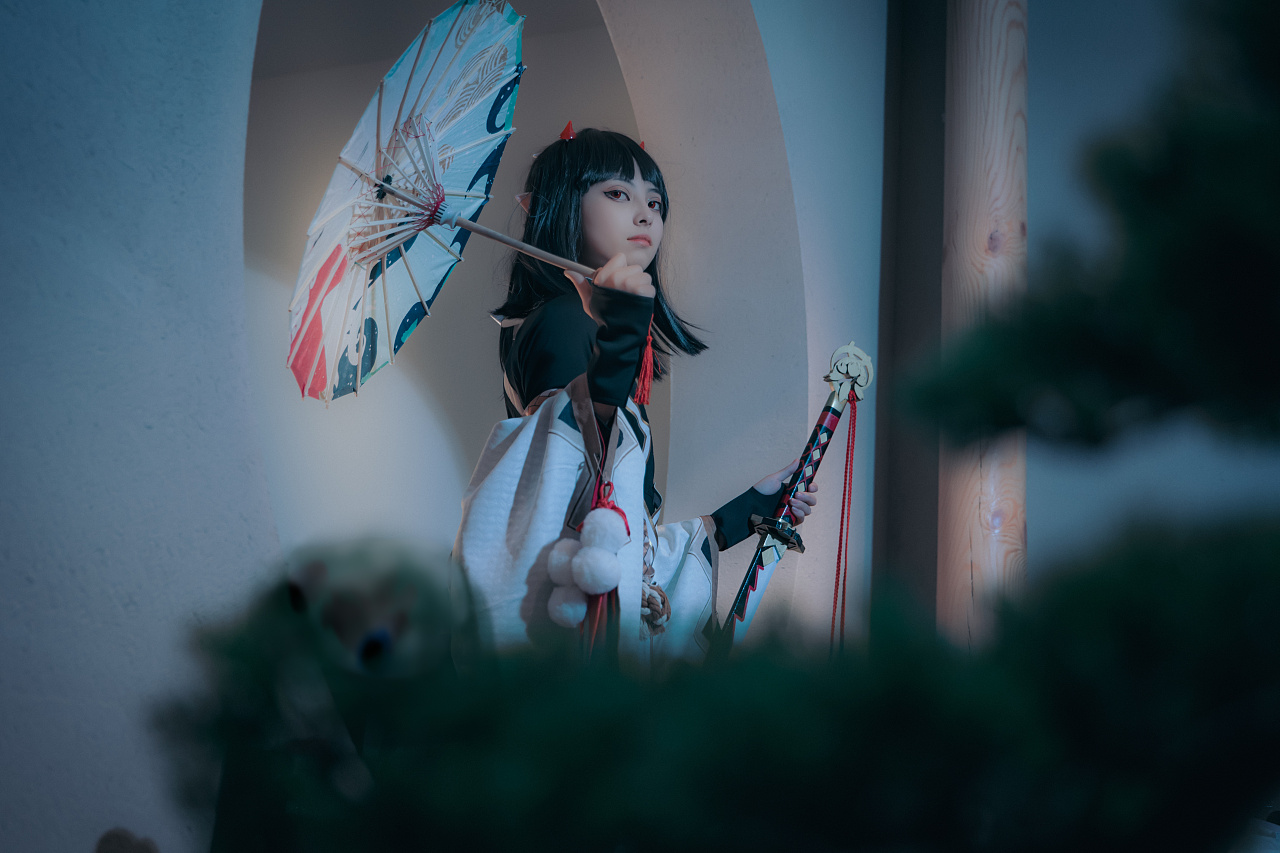 阴阳师鬼切cosplay|摄影|人像摄影|einsky - 原创作品 - 站酷 (zcool)