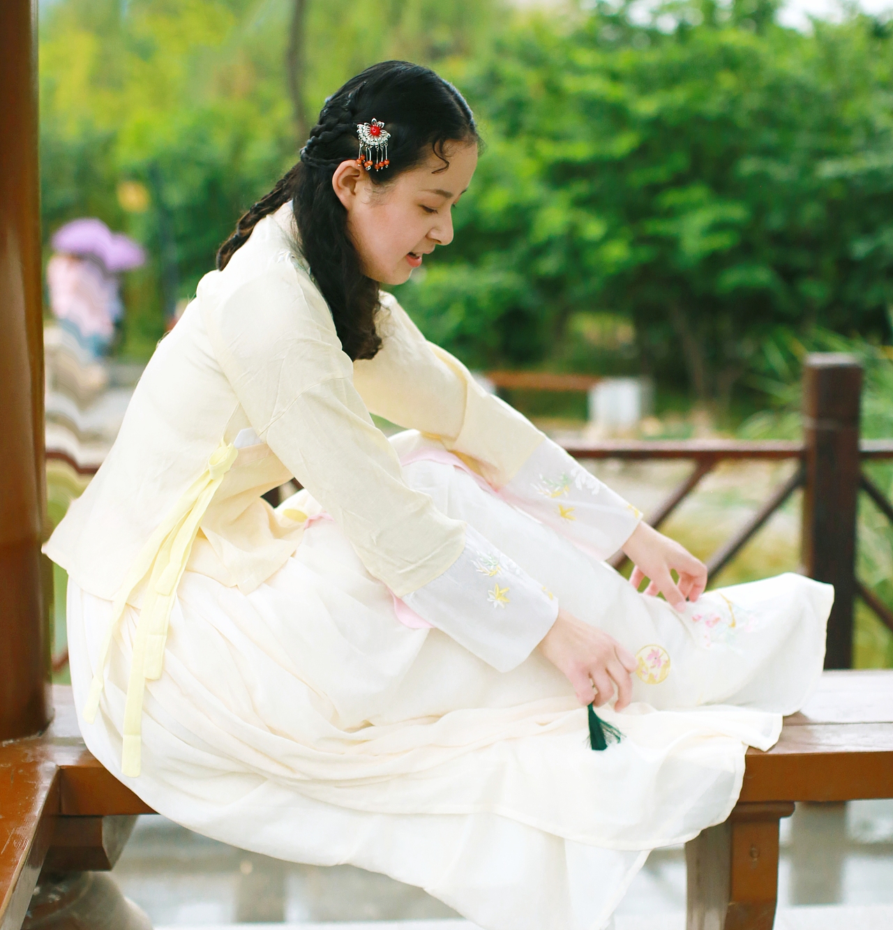 校园汉服写真