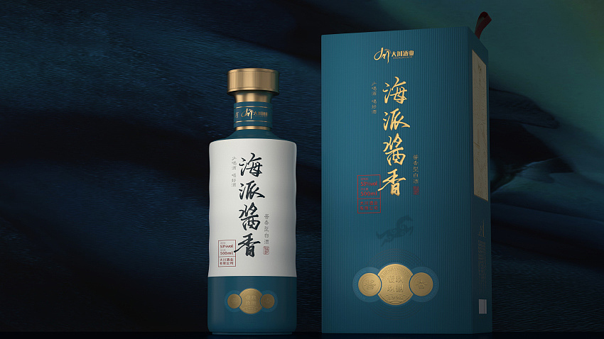 酱香白酒包装设计-海派酱酒【黑马大创意设计】