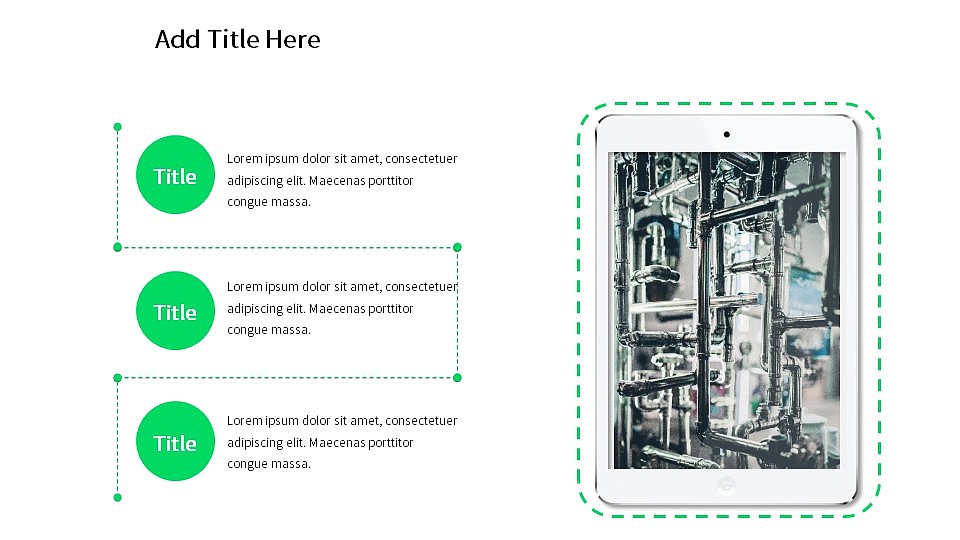 绿色清爽商务汇报动态PPT模版