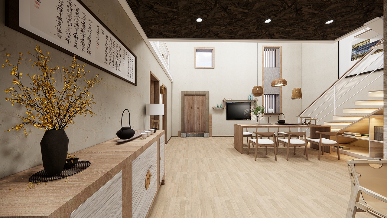 陕西华县老宅民宿改造