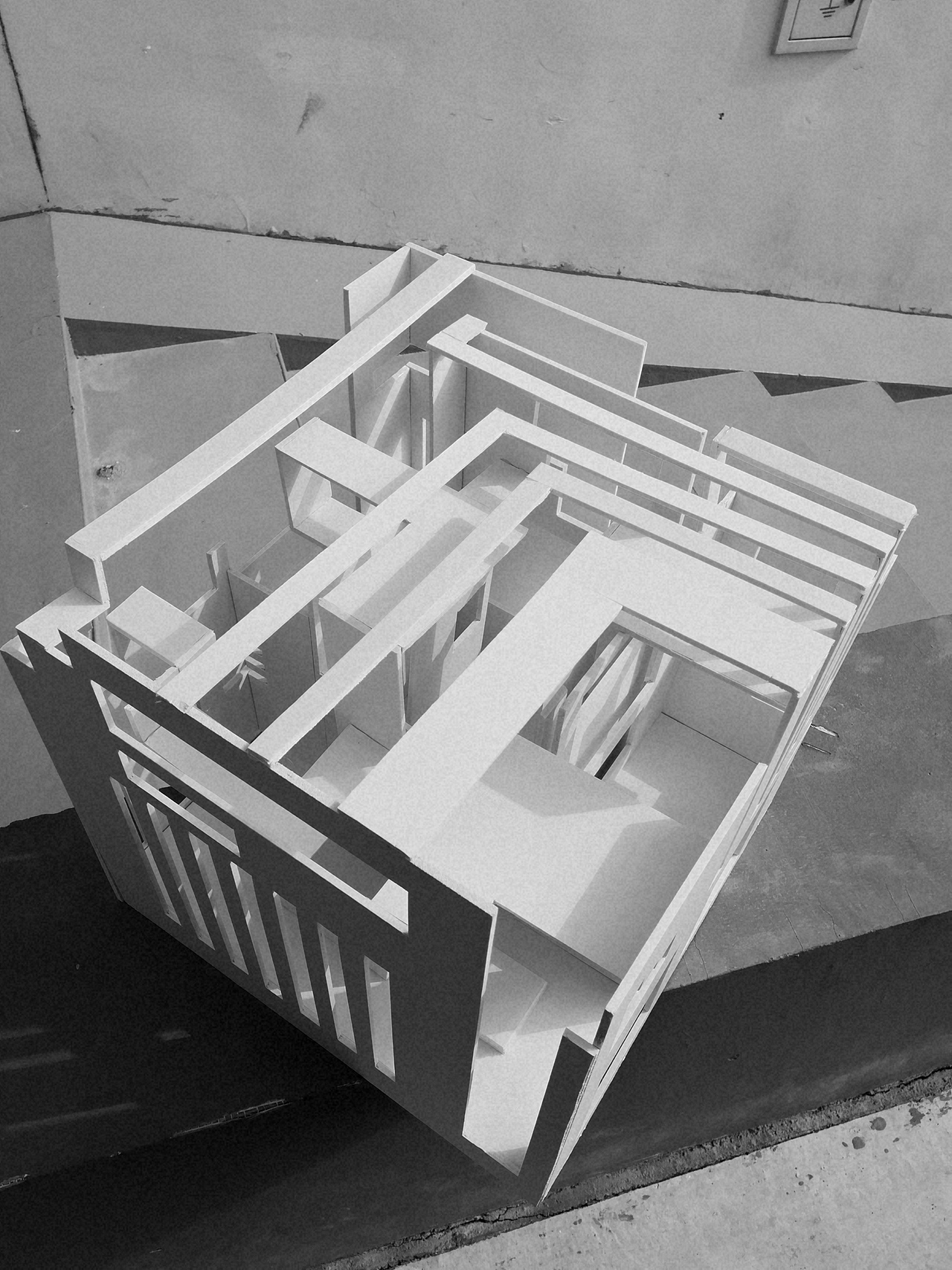 空间立体构成内与外|三维|建筑/空间|帆东絮_原创作品-站酷zcool