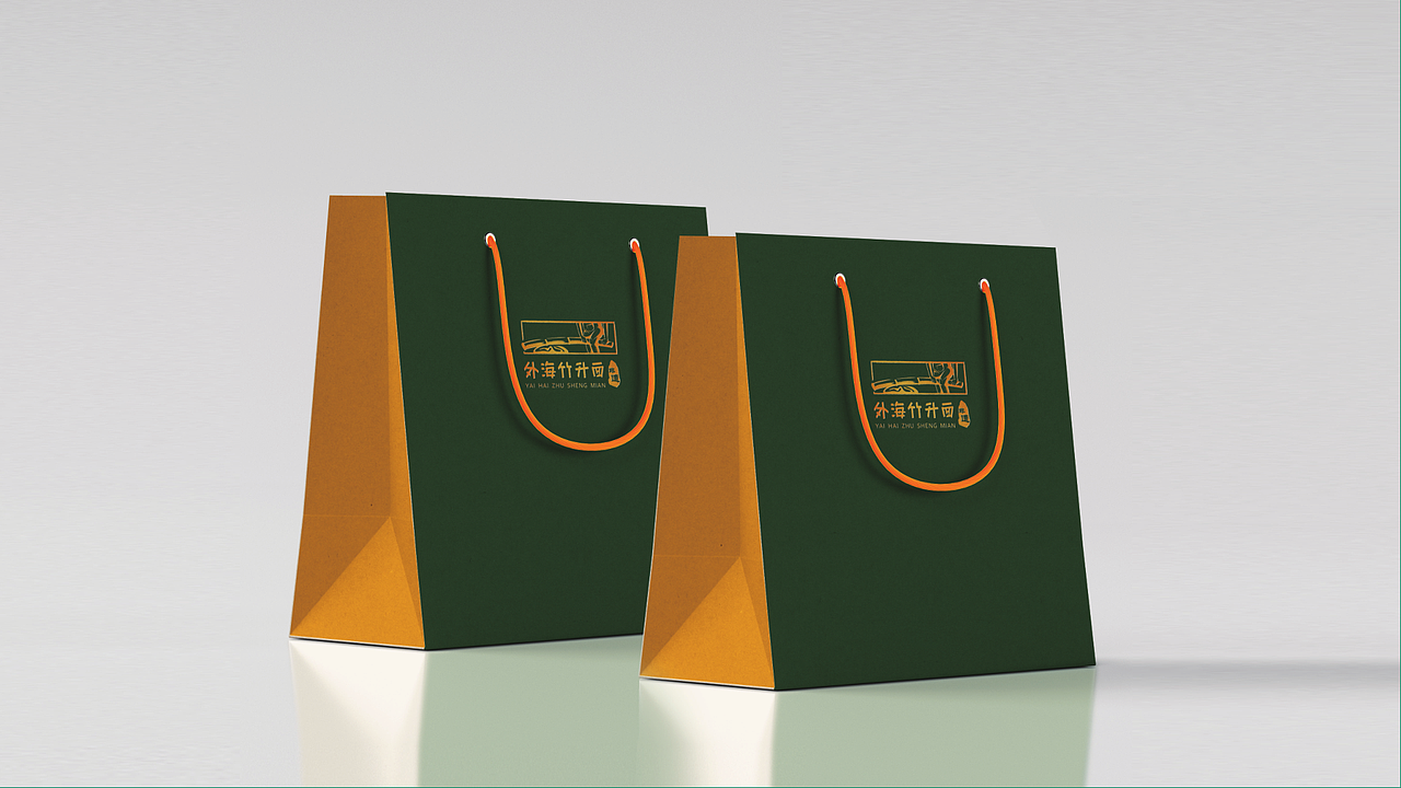 广东外海竹升面品牌设计