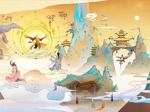 《山海异闻录》官方视频-分镜插画