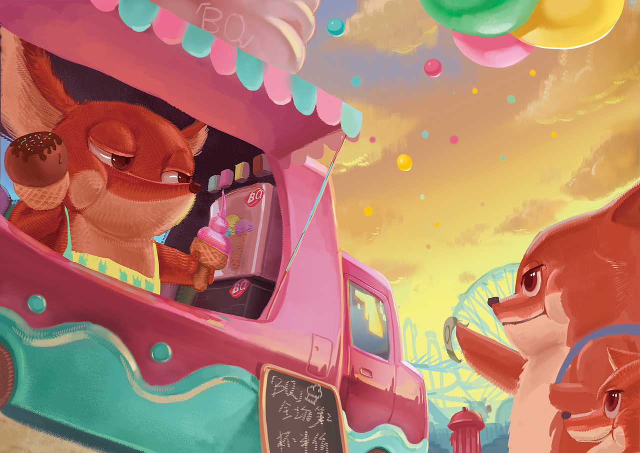 陈年老图大学时候画的