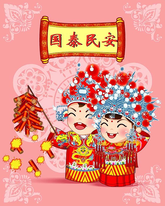 【原创】q版角色设计 金童玉女