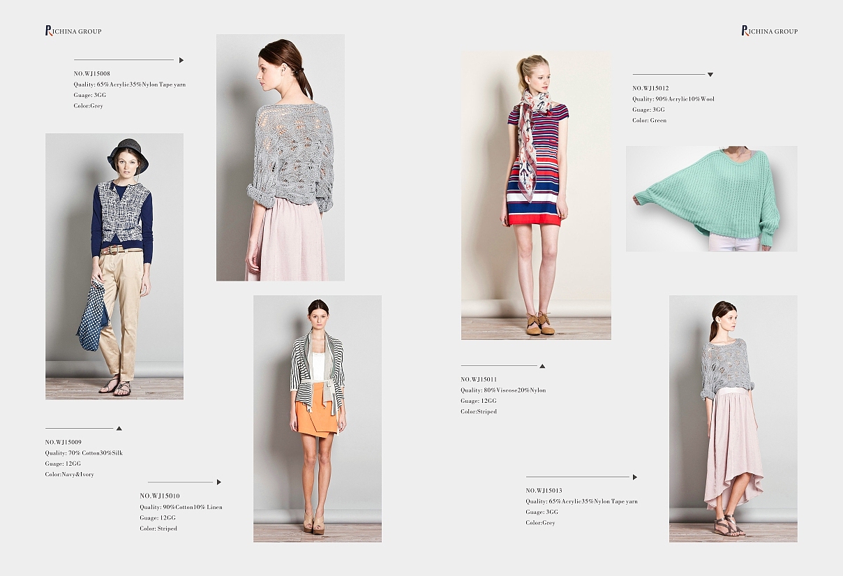 RICHINA GROUP 品牌服装产品画册（图ZMzQ3MDExNTY=） - 书籍/画册 - 站酷设计师nwtjacky原创素材 - 站酷ZCOOL