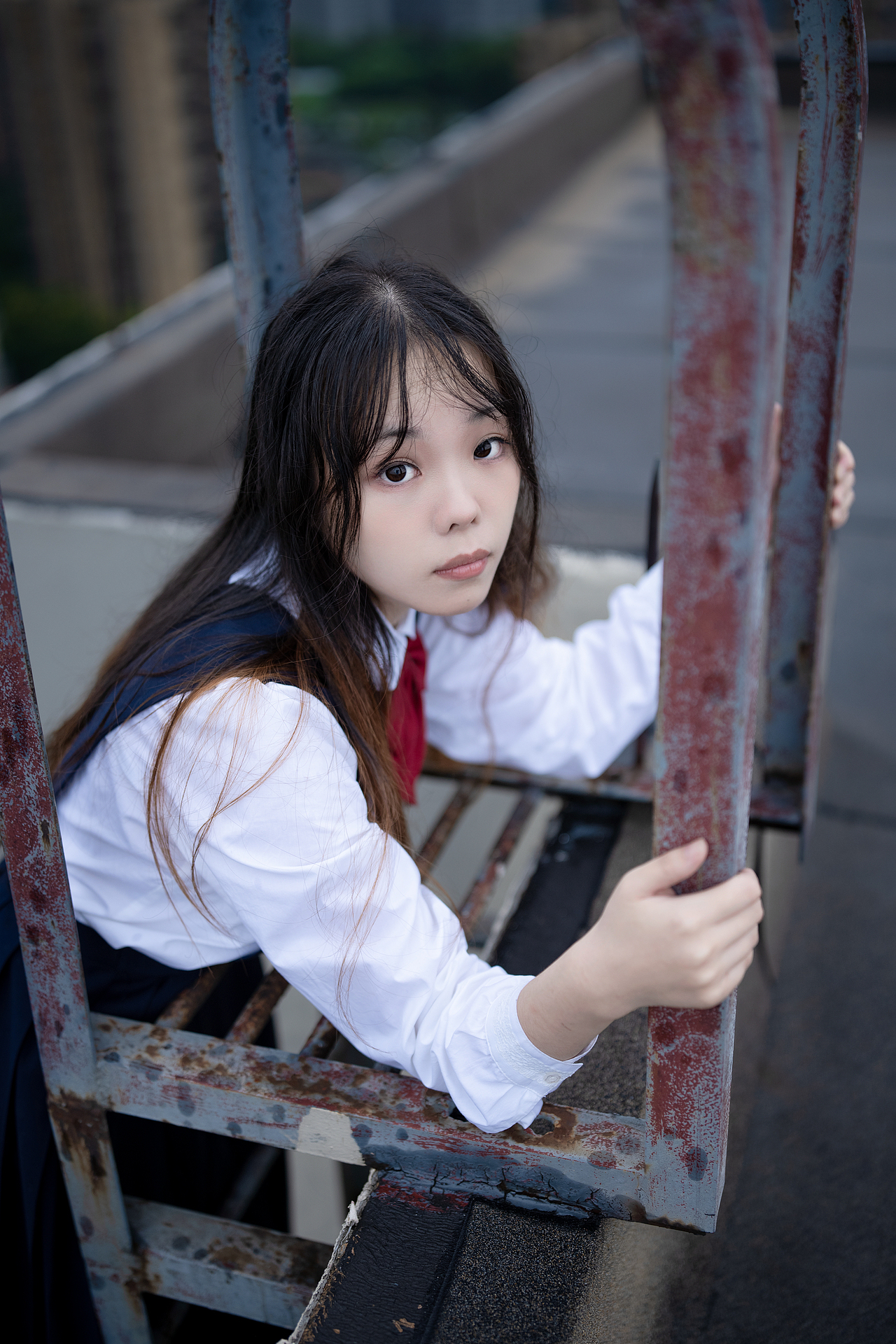 台风来了 上楼看一哈长什么样