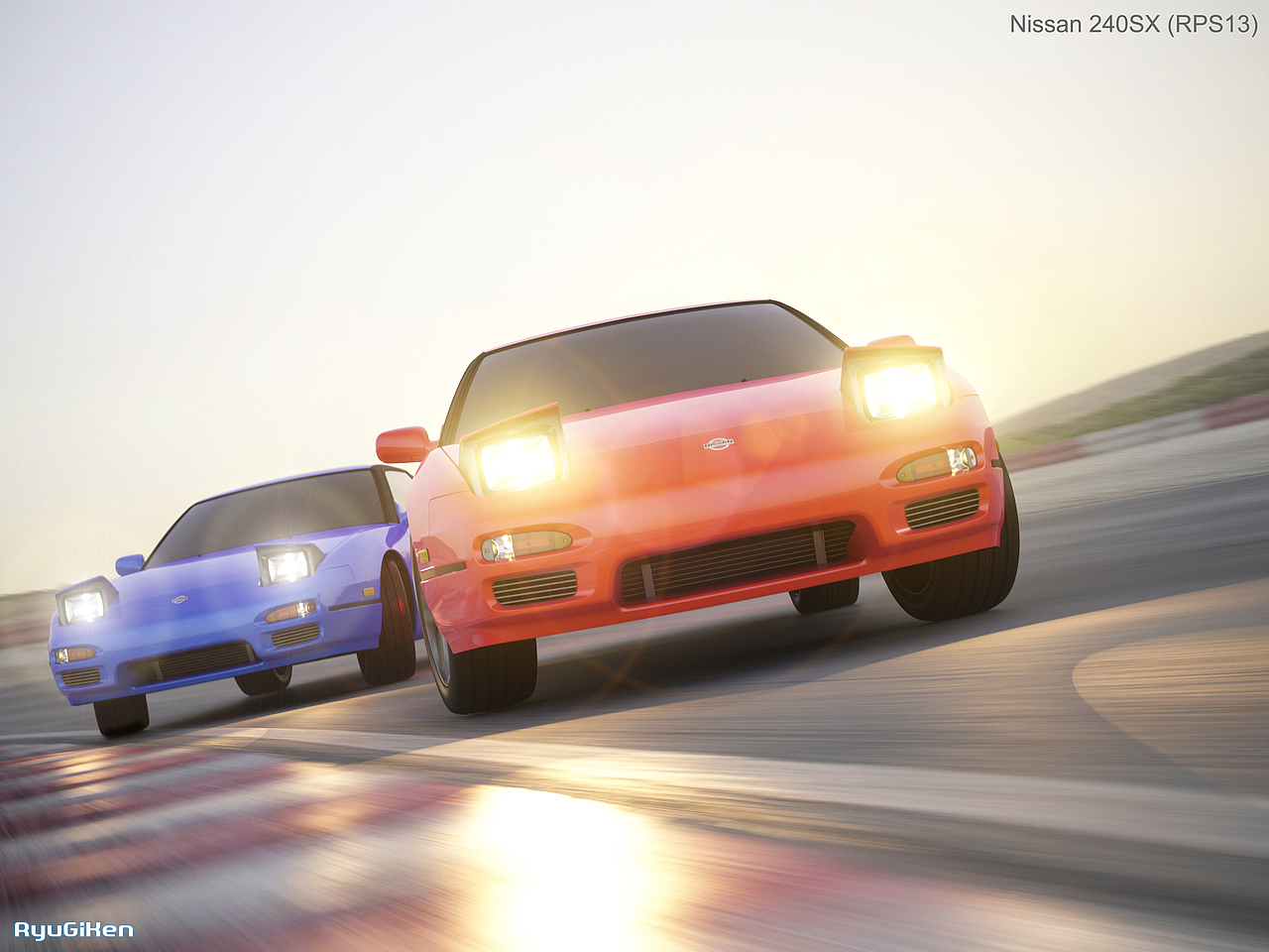 Nissan 180SX/240SX (RPS13)（图ZMTIwNjUxMzIw） - 机械/交通 - 站酷设计师RyuGiKen原创素材 - 站酷ZCOOL