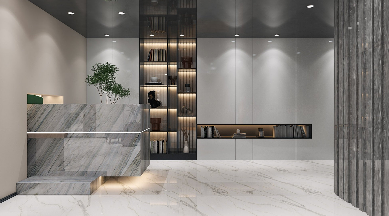 高端办公室|空间|家装设计|念之呀_原创作品-站酷zcool