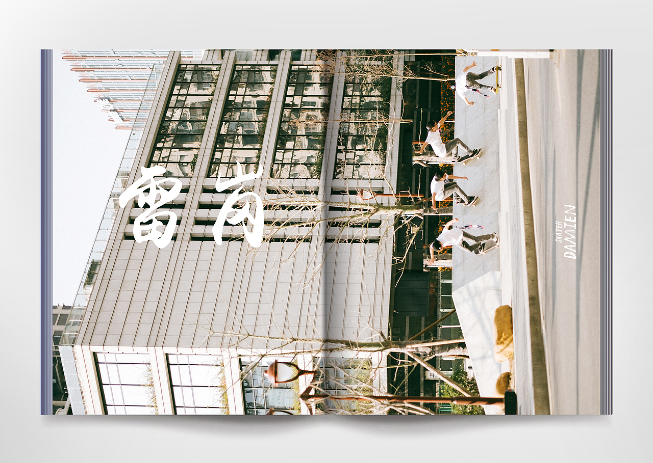 滑板摄影画册《city skatelife》下