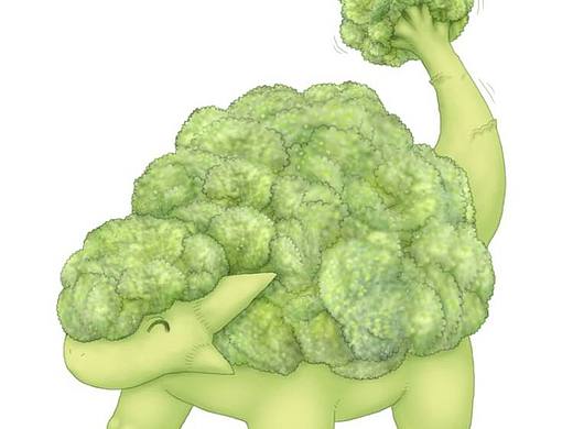【蔬菜精灵】西蓝花甲龙