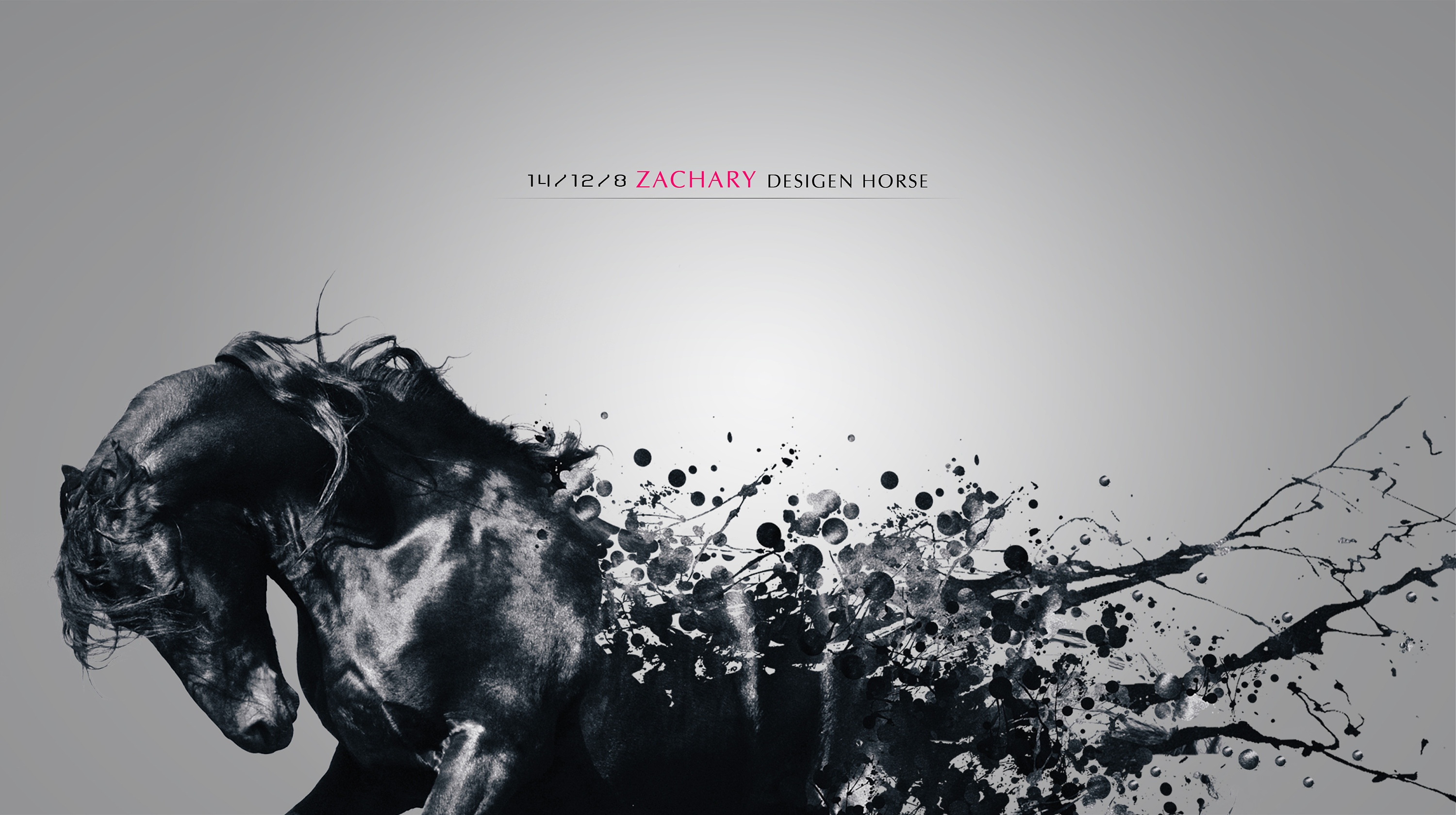 zachary-墨点抽离horse