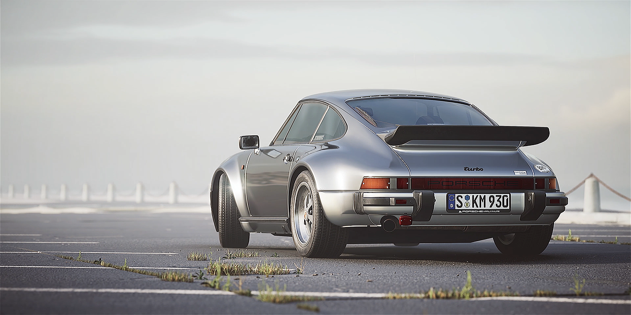 UE4 | 4K 保时捷911 Turbo 1975（图ZMjY4MTEzMjQ0） - 机械/交通 - 站酷设计师Jim白木原创素材 - 站酷ZCOOL