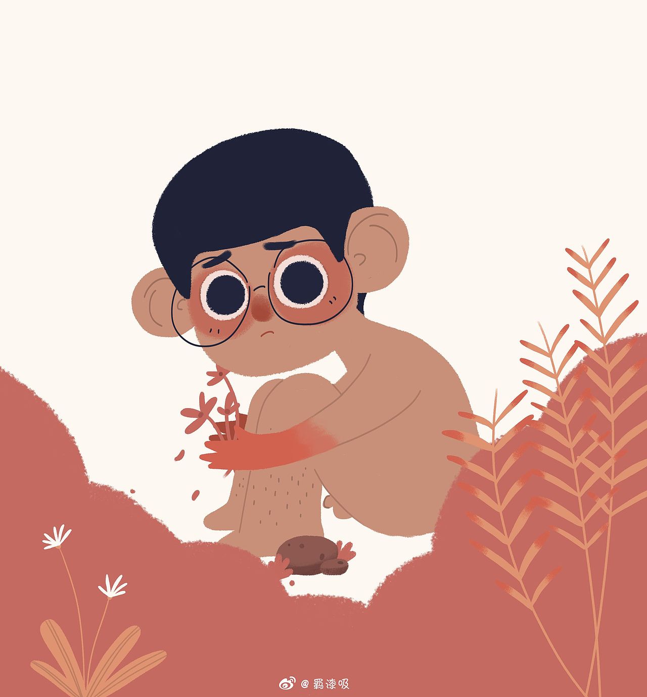 你不知道的事。（图ZMTE0Njc1MzE2） - 儿童插画 - 站酷设计师羁漆吸原创素材 - 站酷ZCOOL