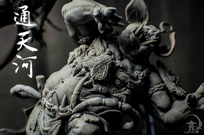 西游记之通天河 原型设计(图ZNDUyOTA1NzI=) - 手办/模玩 - 站酷设计师离谱哥哥原创素材 - 站酷ZCOOL