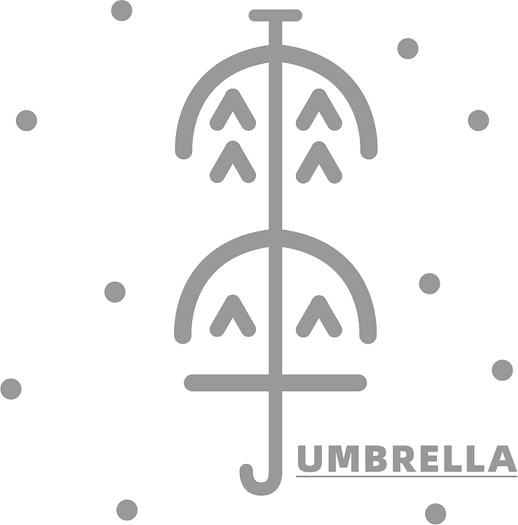 字体设计——雨伞