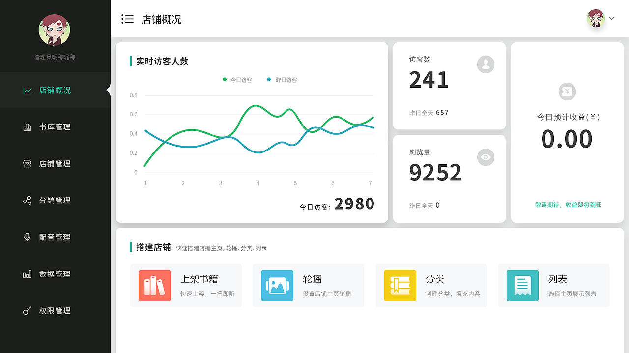 有声图书馆移动端H5和后台（图ZMTM4NDg5Mjg0） - 其他UI - 站酷设计师Ruby7777777原创素材 - 站酷ZCOOL