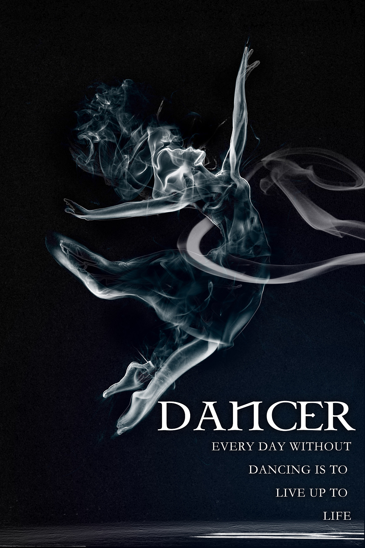 《舞者》平面创意海报