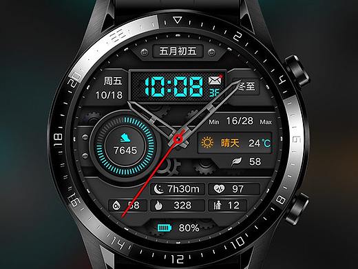 华为运动表盘设计
