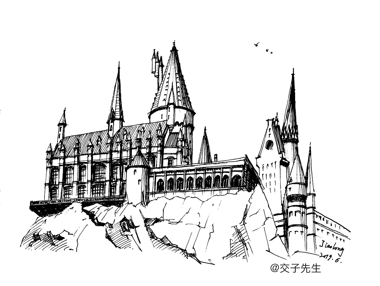 回顾2019，你还在用纸绘画吗~（图ZMTkyMjYyNDcy） - 建筑设计 - 站酷设计师交子先生原创素材 - 站酷ZCOOL