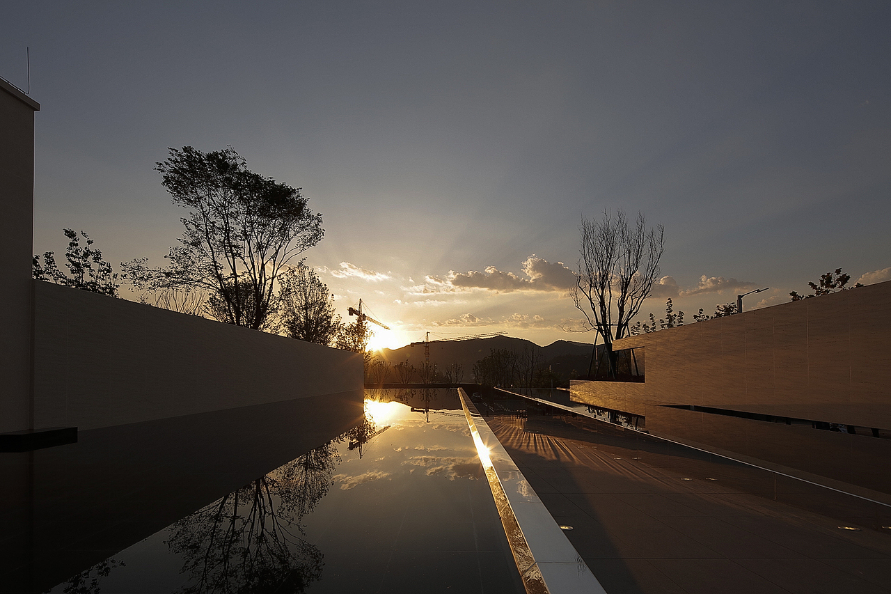遵义美的阅江府销售会所摄影-以空间再造空间