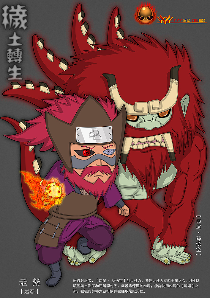 火影秽土转生六道人柱力