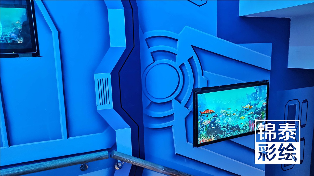 昆明墙体彩绘/昆明星耀温泉酒店主题过道墙体彩绘（图ZMjMyNDA3MTQw） - 其他手工艺 - 站酷设计师云南锦泰彩绘原创素材 - 站酷ZCOOL