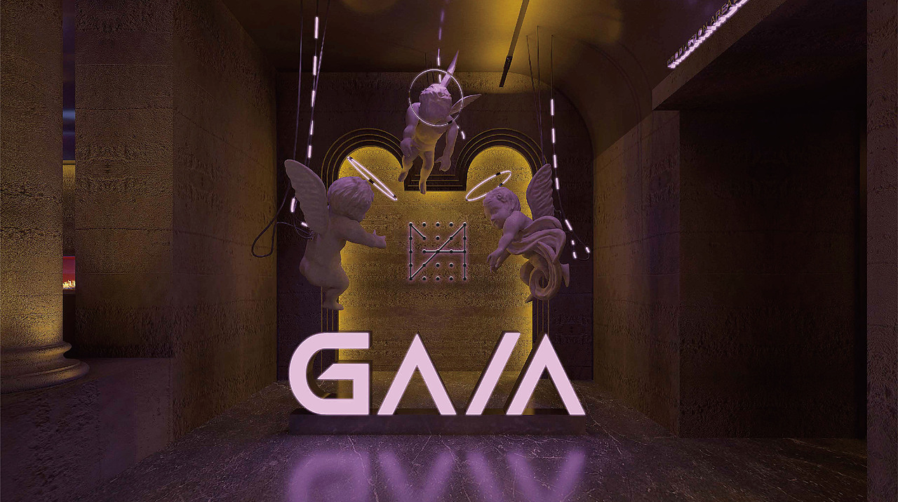 GAIA lounge bar丨主语创设VI设计 现代社会的伊甸花园（图ZMjU1NjA1NDQ4） - 品牌 - 站酷设计师主语创设原创素材 - 站酷ZCOOL