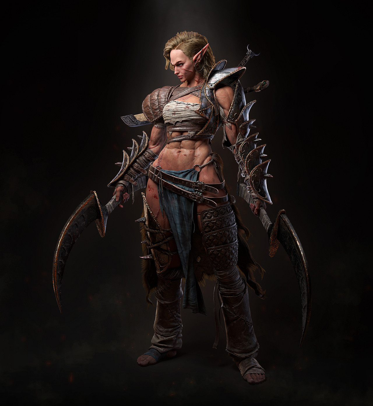 翼次方精品班网九学员王同学完成效果图