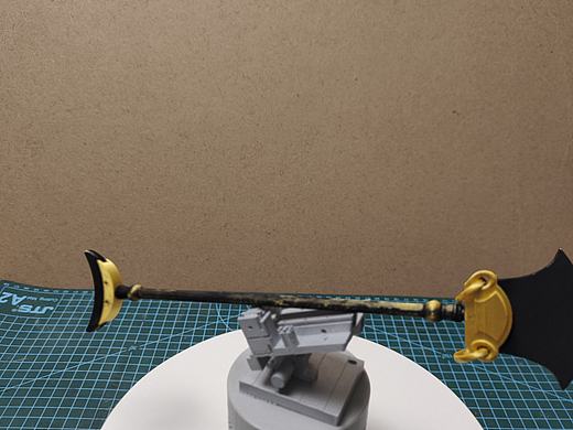 日常手工之沙僧月牙鏟（個(gè)人主頁(yè)-ZNzA1NzQzMjQ=） - 手辦/模玩 - 站酷設(shè)計(jì)師時(shí)光收拾模型原創(chuàng)素材 - 站酷ZCOOL