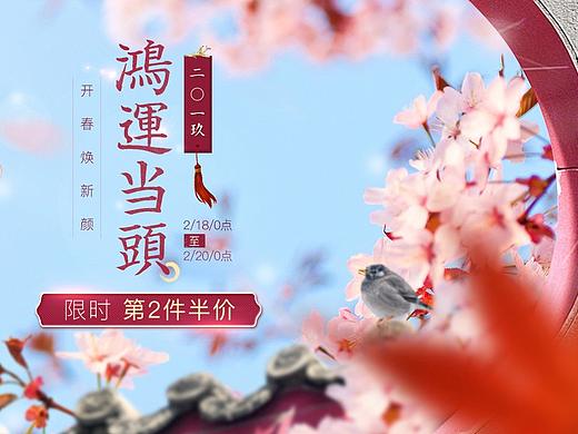 电商-2018年娜丽丝品牌春节大联欢&开新季活动页面