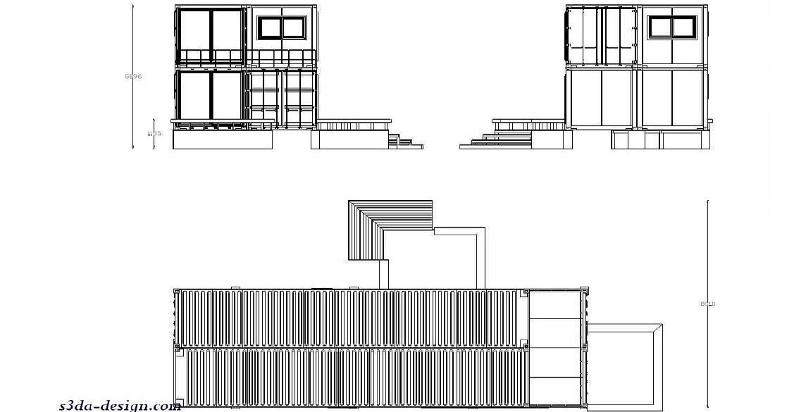 巴黎集装箱工业风别墅（图ZMTgyNTY2NDUy） - 建筑设计 - 站酷设计师huji88888原创素材 - 站酷ZCOOL
