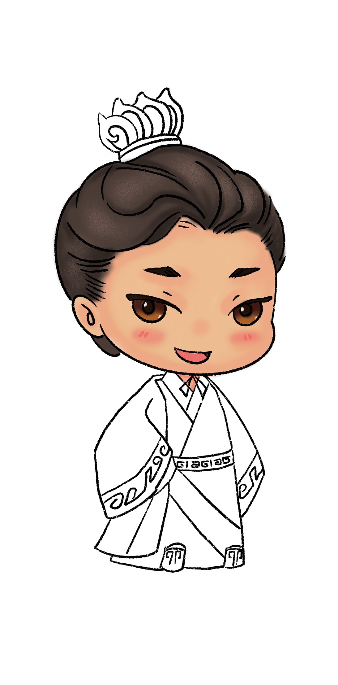 q版古风帅哥一枚