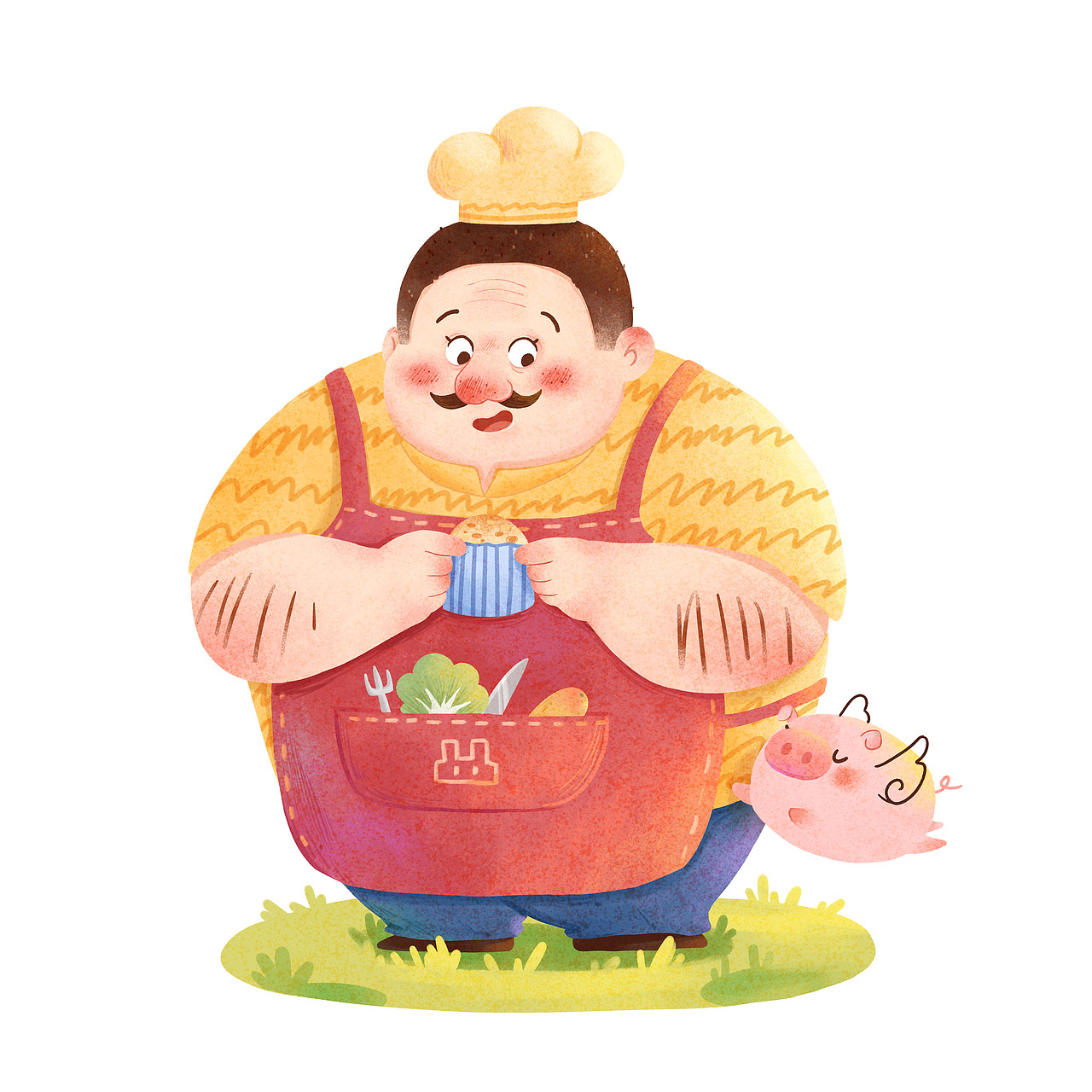 一组人物（图ZMjkxNzE1NjI4） - 儿童插画 - 站酷设计师竹坚果原创素材 - 站酷ZCOOL