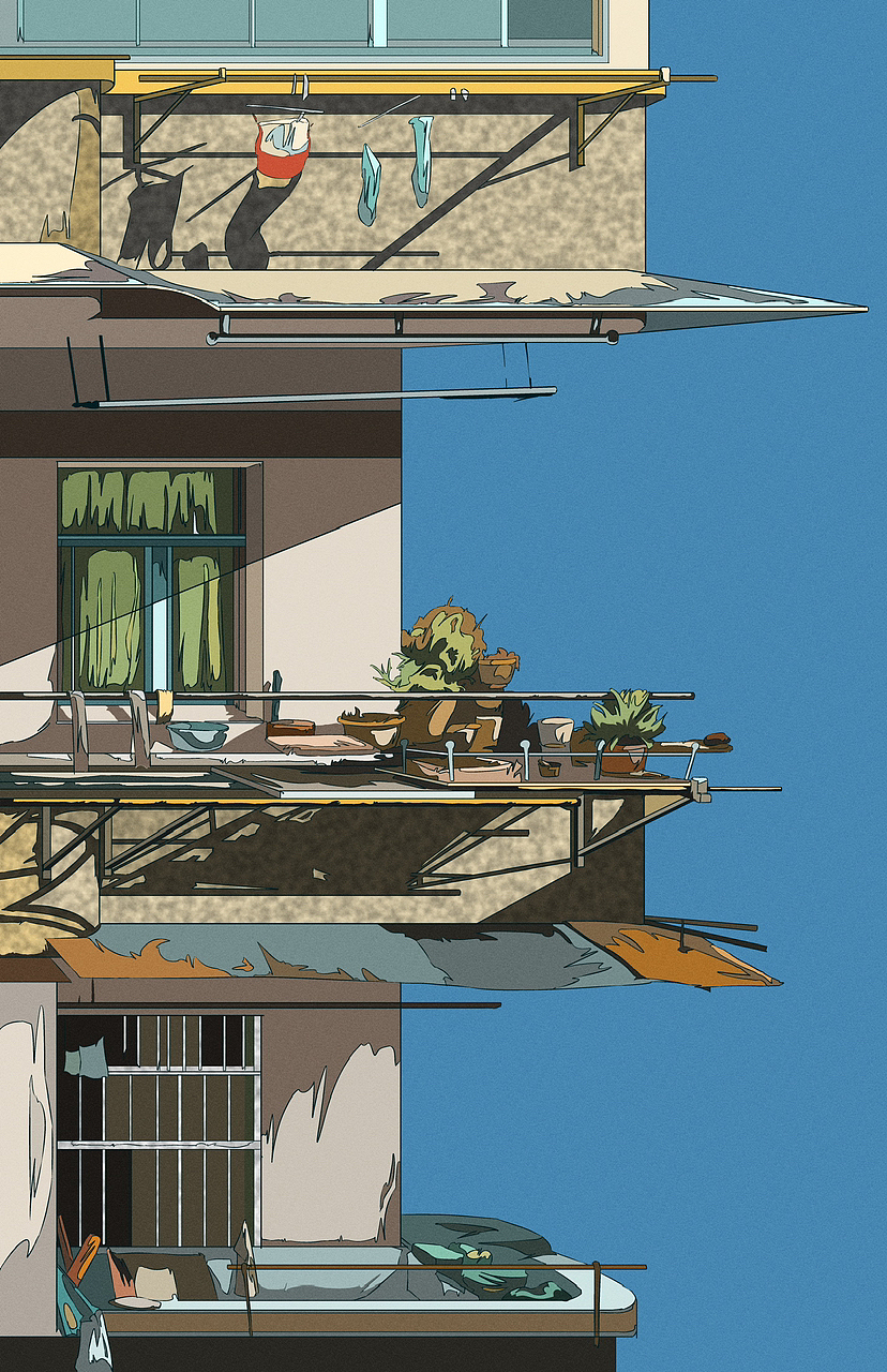 扫街（图ZMzY1MTQ2Njcy） - 商业插画 - 站酷设计师Rango_o原创素材 - 站酷ZCOOL