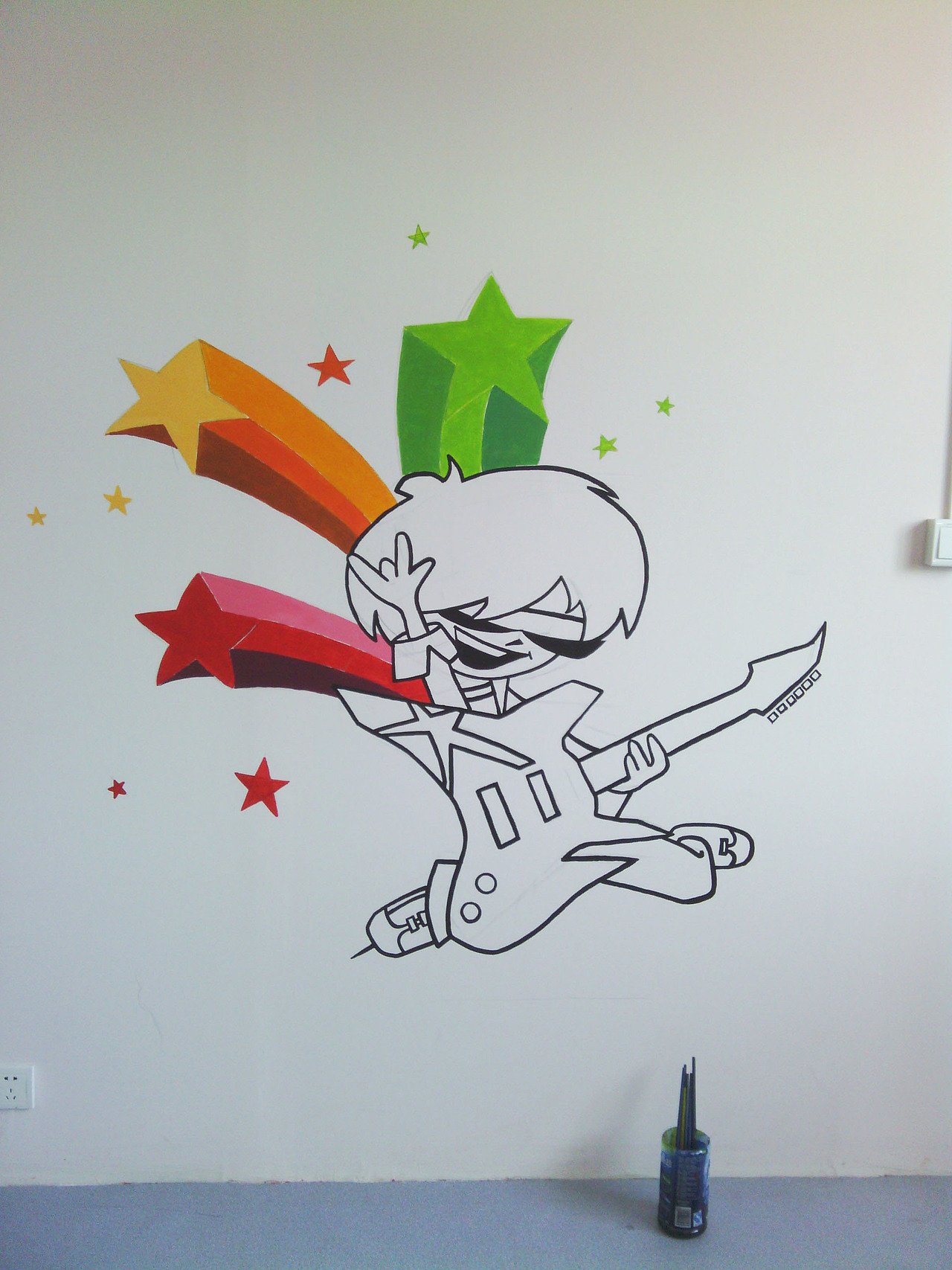 教室02 这个教室是教吉他的