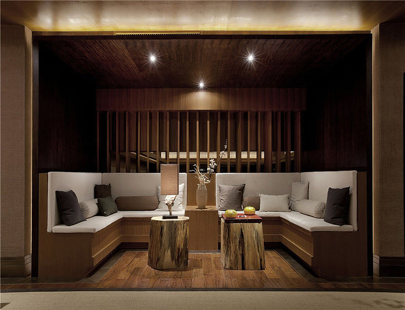 紫苑汤泉·原创茶馆设计（图ZMzAzMzg3Nzg4） - 商业空间设计 - 站酷设计师中帮装饰原创素材 - 站酷ZCOOL