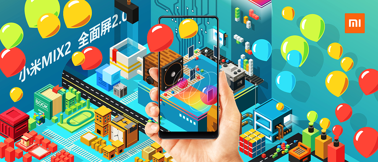 MIX2 新维度（图ZMTAwOTUwNDk2） - 海报 - 站酷设计师直男创意原创素材 - 站酷ZCOOL