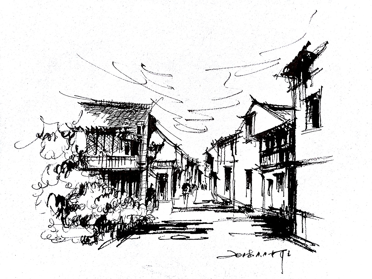 阿王速写（图ZMTMxMjM4MTUy） - 绘画 - 站酷设计师阿王手绘原创素材 - 站酷ZCOOL