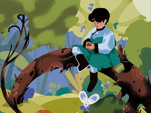 香氛卡插画 | 稀物集 