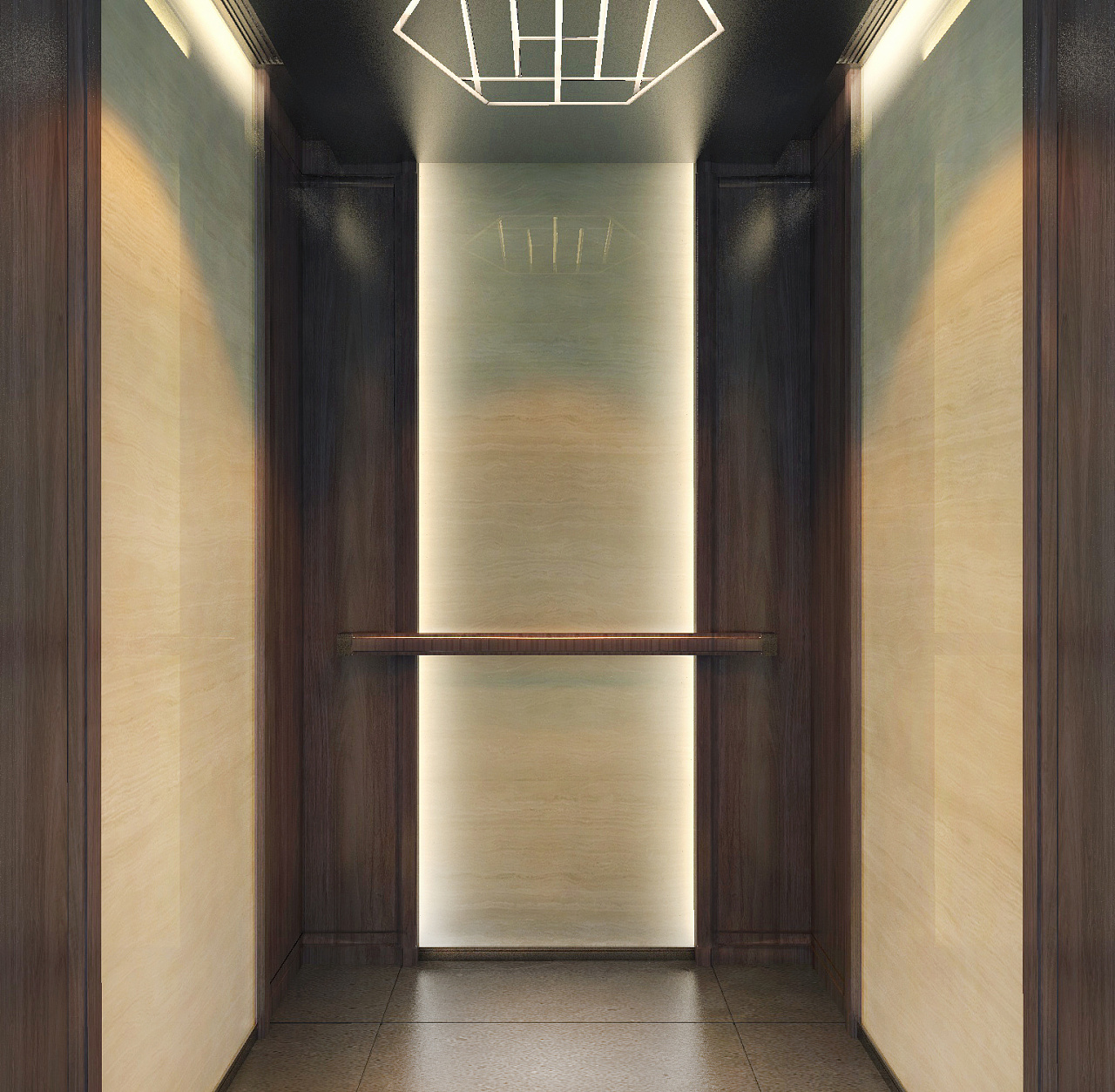 公装商场扶手电梯图片 – 设计本装修效果图