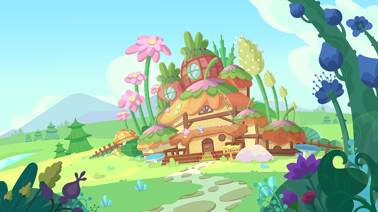 卡通场景合集（图ZMjcxMjcxNDIw） - 概念设定 - 站酷设计师LeeLg原创素材 - 站酷ZCOOL