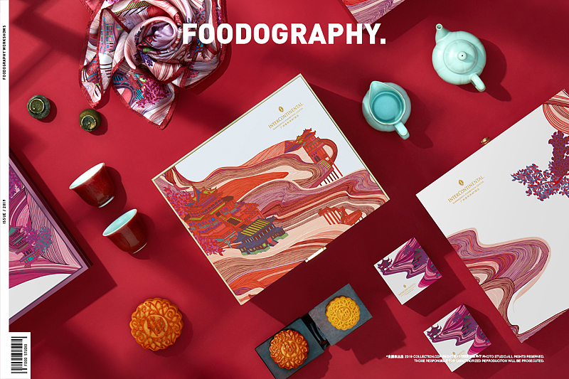 中秋月饼摄影 | 保利酒店集团 ✖ 中国中丝 #含对比图（图ZMTY3ODE3MTU2） - 产品摄影 - 站酷设计师Foodography原创素材 - 站酷ZCOOL