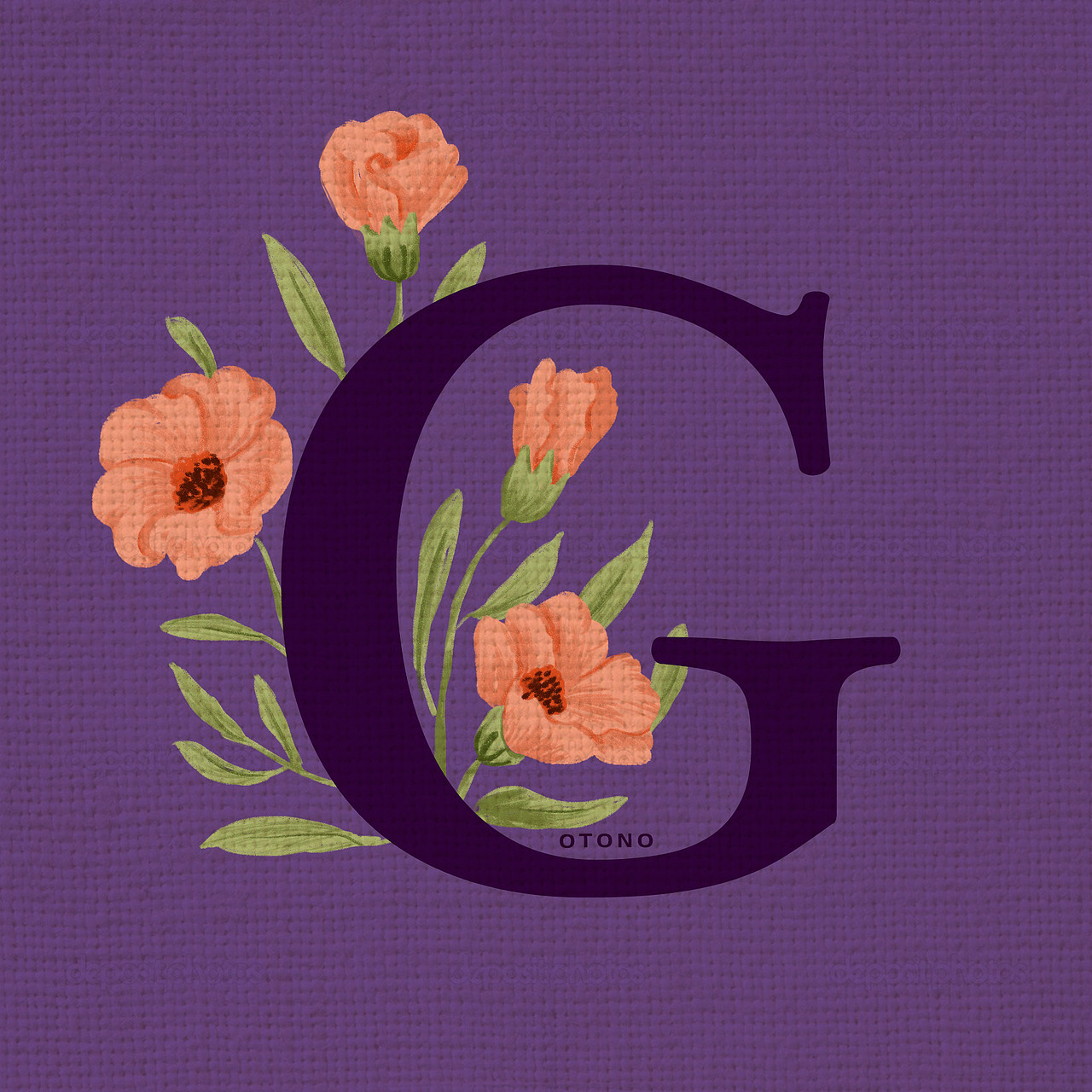 字母设计（A-H）（图ZMTg3NTMyNzg4） - 商业插画 - 站酷设计师Otono_Xu原创素材 - 站酷ZCOOL