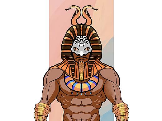 十二生肖-蛇（个人主页-ZNDg4NTY5MjQ=） - 新锐潮流插画 - 站酷设计师SHT700原创素材 - 站酷ZCOOL